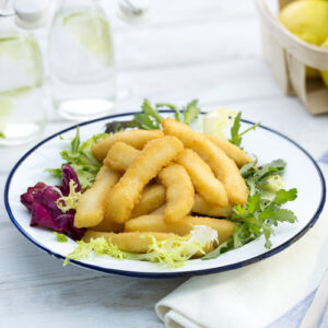Lightly Breaded Squid Strips