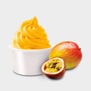 One Shot Ice Cream Frozen Yoghurt Mango Passion